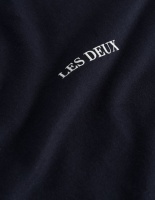 Lens T-Shirt LS Dark Navy/White